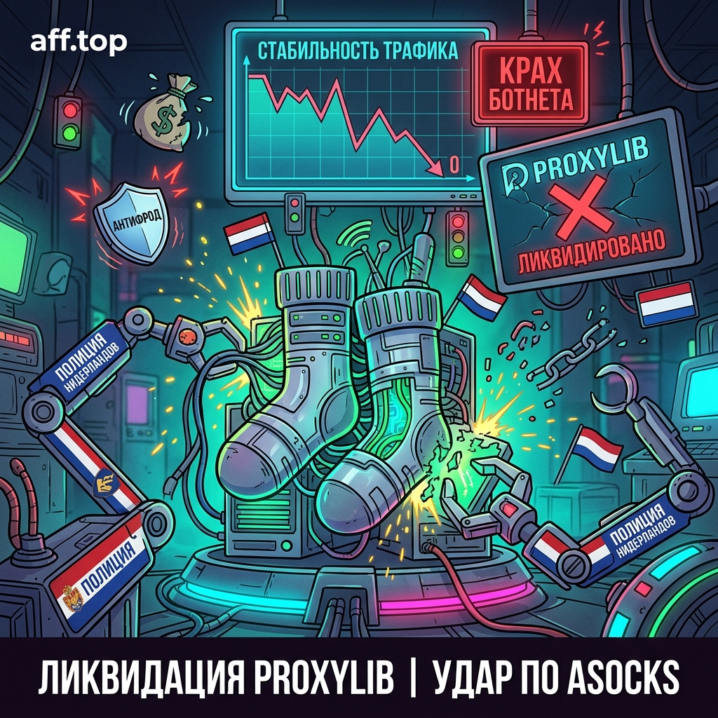 В Нидерландах ликвидировали ботнет Proxylib, связанный с Asocks