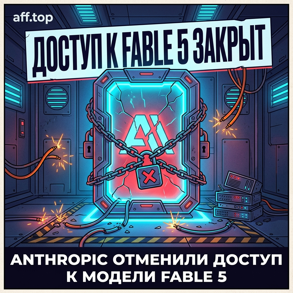 Anthropic отменили доступ к Claude Fable 5