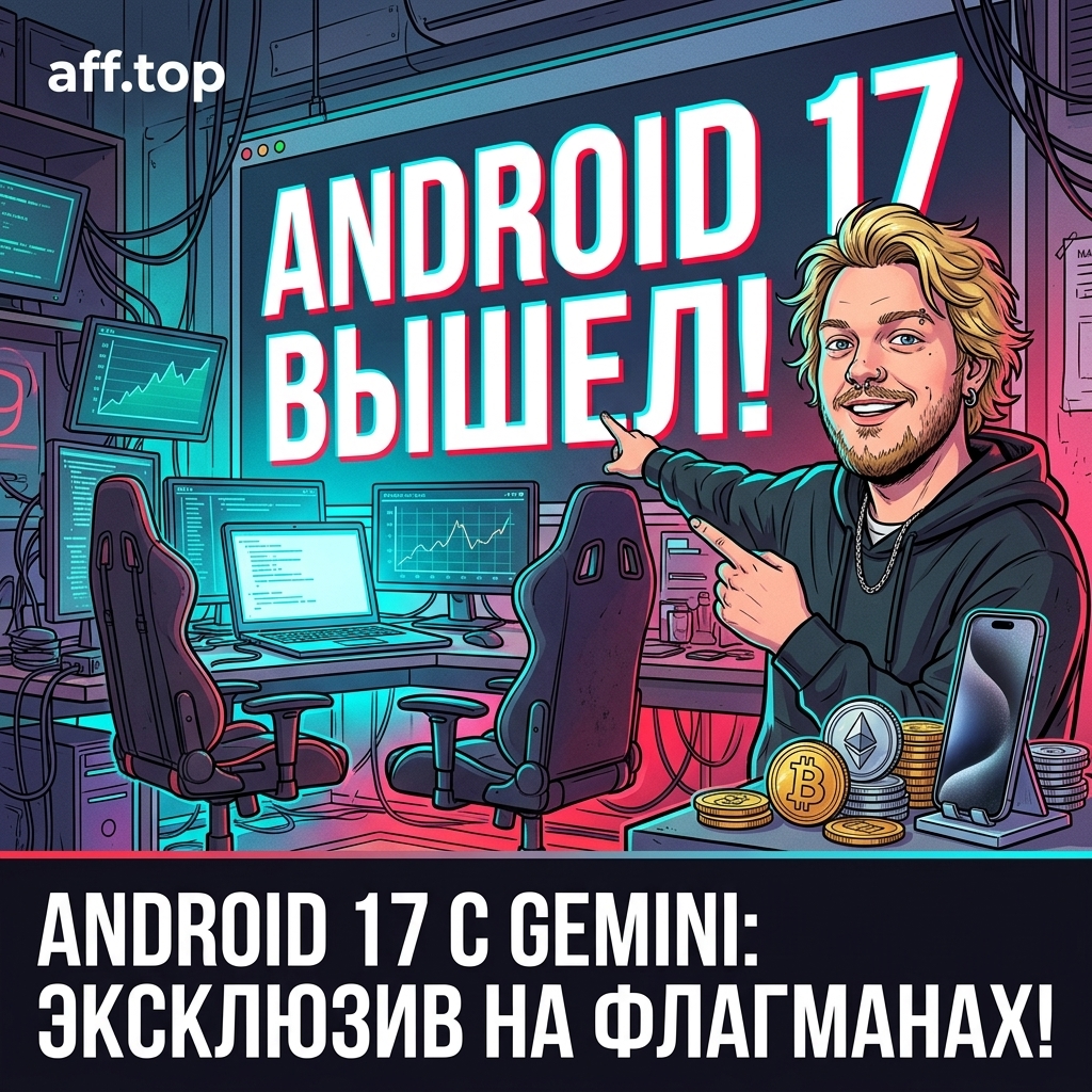 Google выпустил Android 17