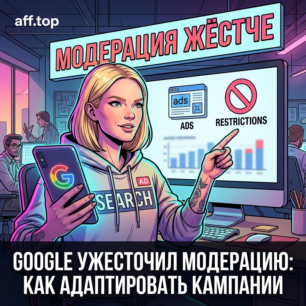 Google ужесточил модерацию поисковой рекламы