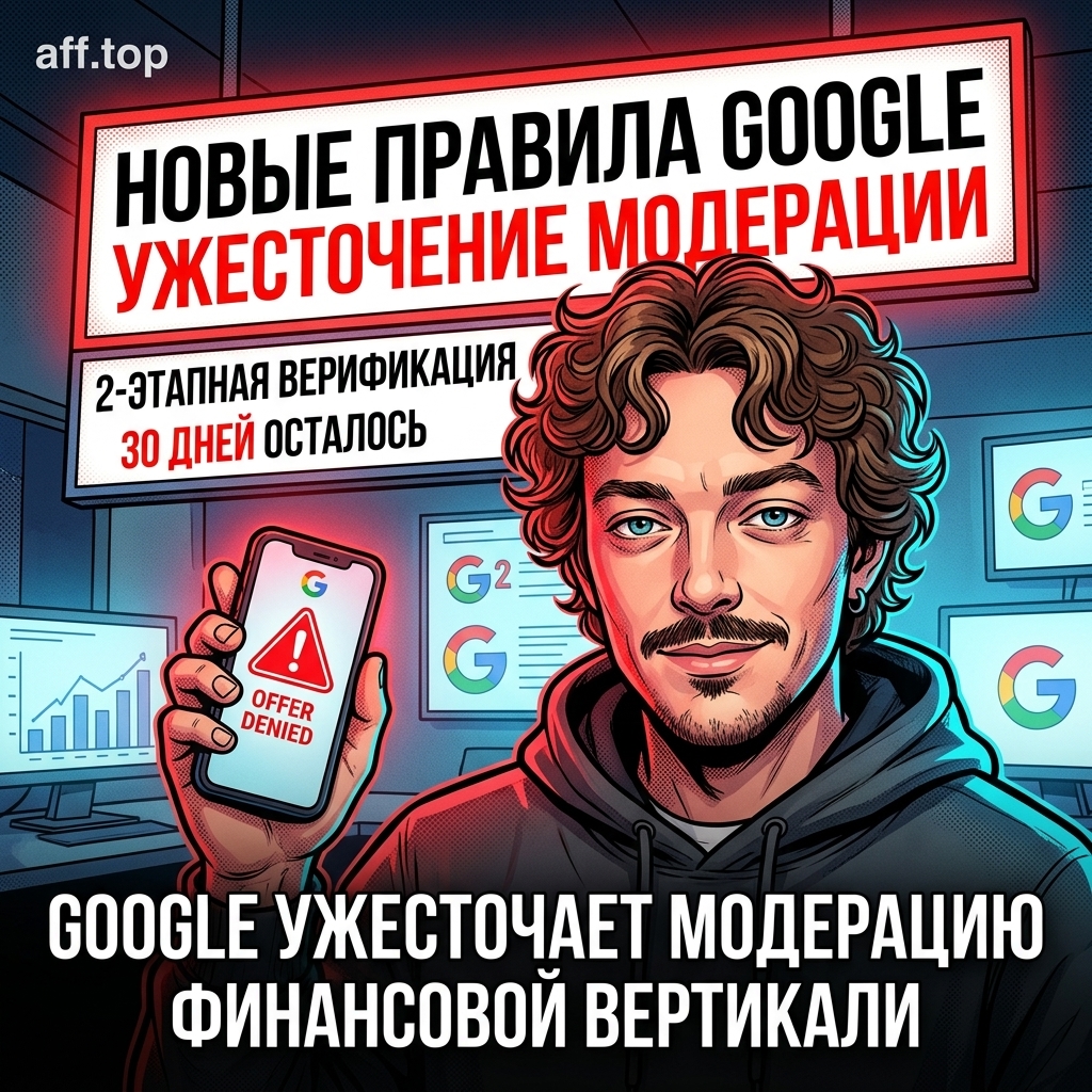 Google ужесточает модерацию финансовой вертикали