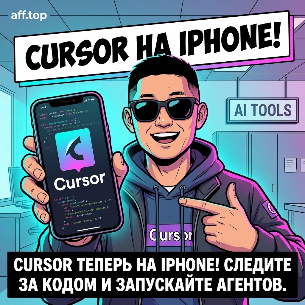 Cursor теперь можно скачать на Iphone