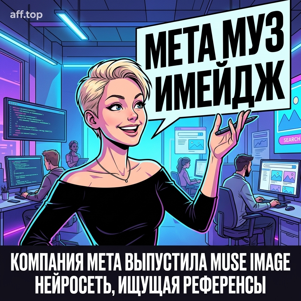 Компания Meta выпустила Muse Image