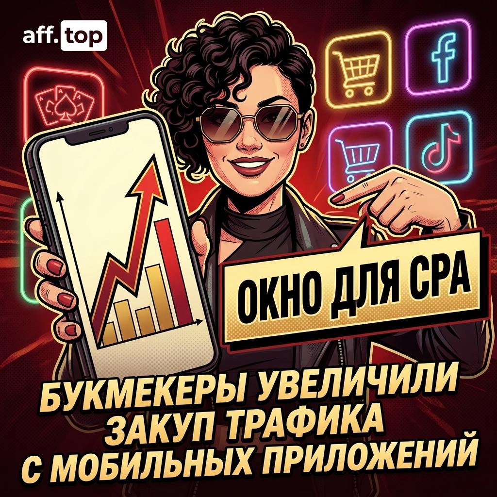 Российские букмекеры увеличили закуп трафика с мобильных приложений