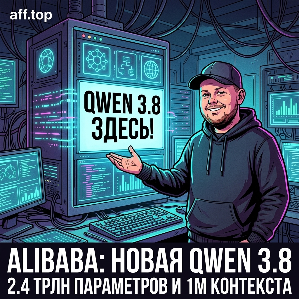 Alibaba выпустила новую Qwen 3.8