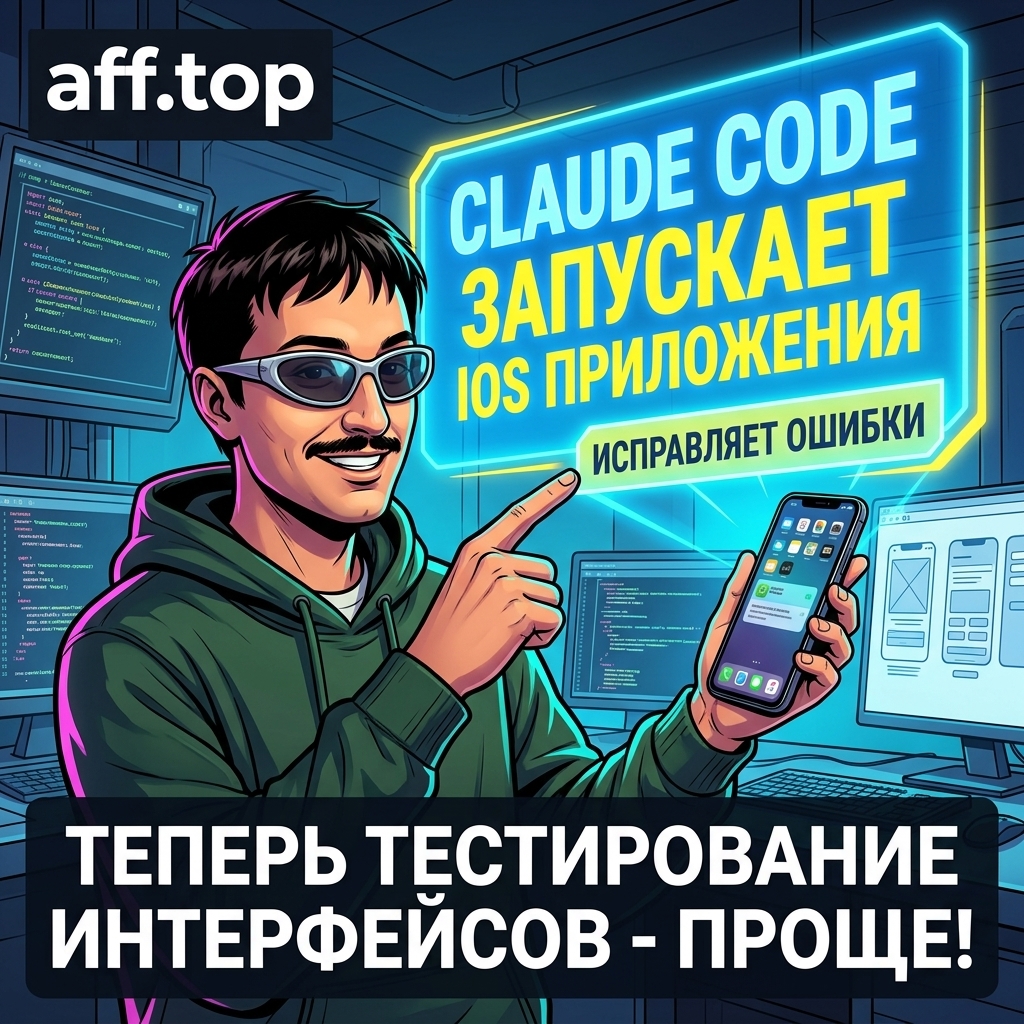 Claude code теперь умеет запускать Ios-прилы