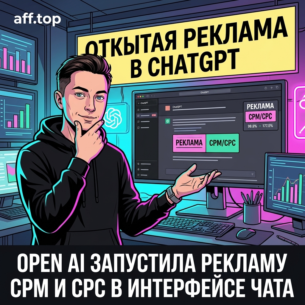 Open AI запустила рекламный сервис в ChatGPT