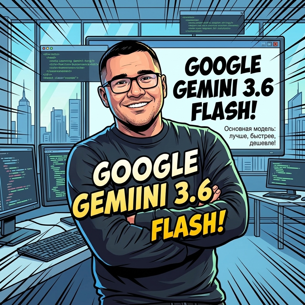 Google выпустила новую Gemini 3.6 flash