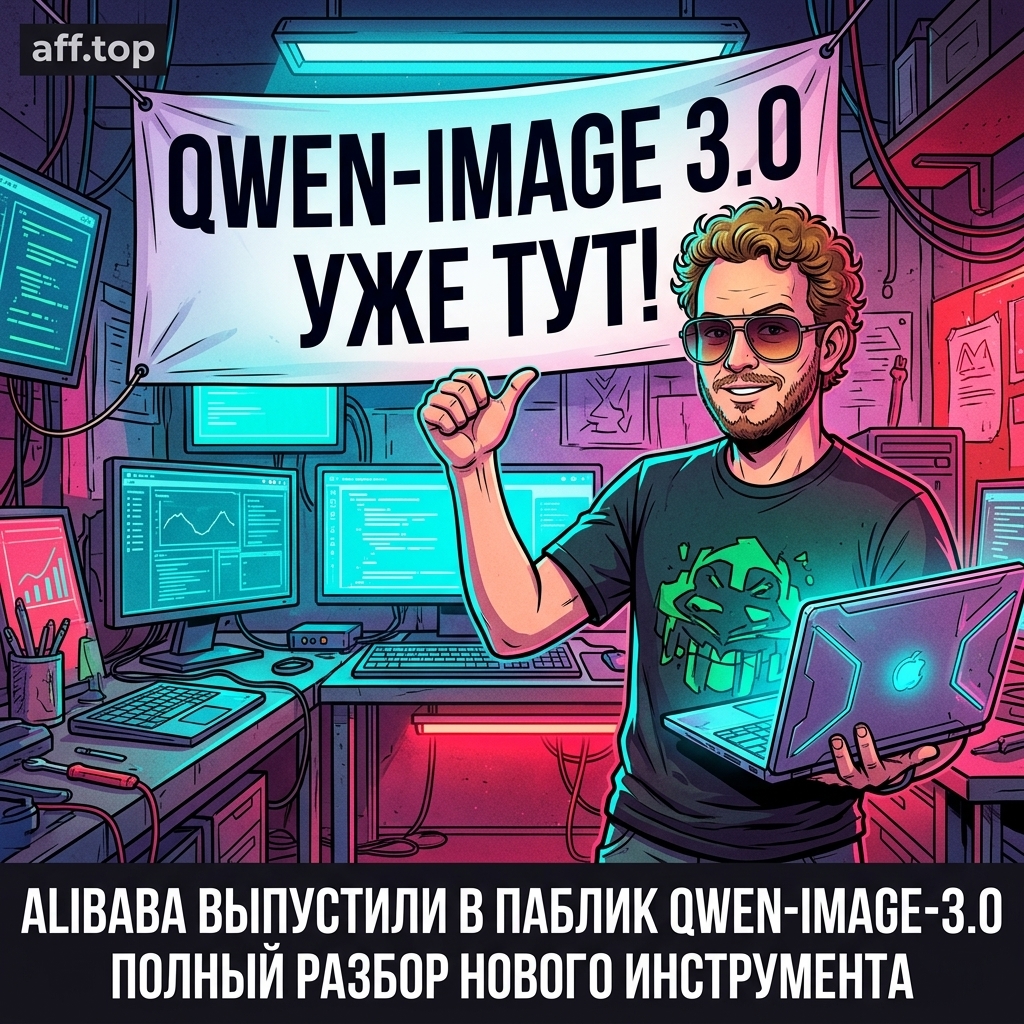 Alibaba выпустили в паблик Qwen-image-3.0