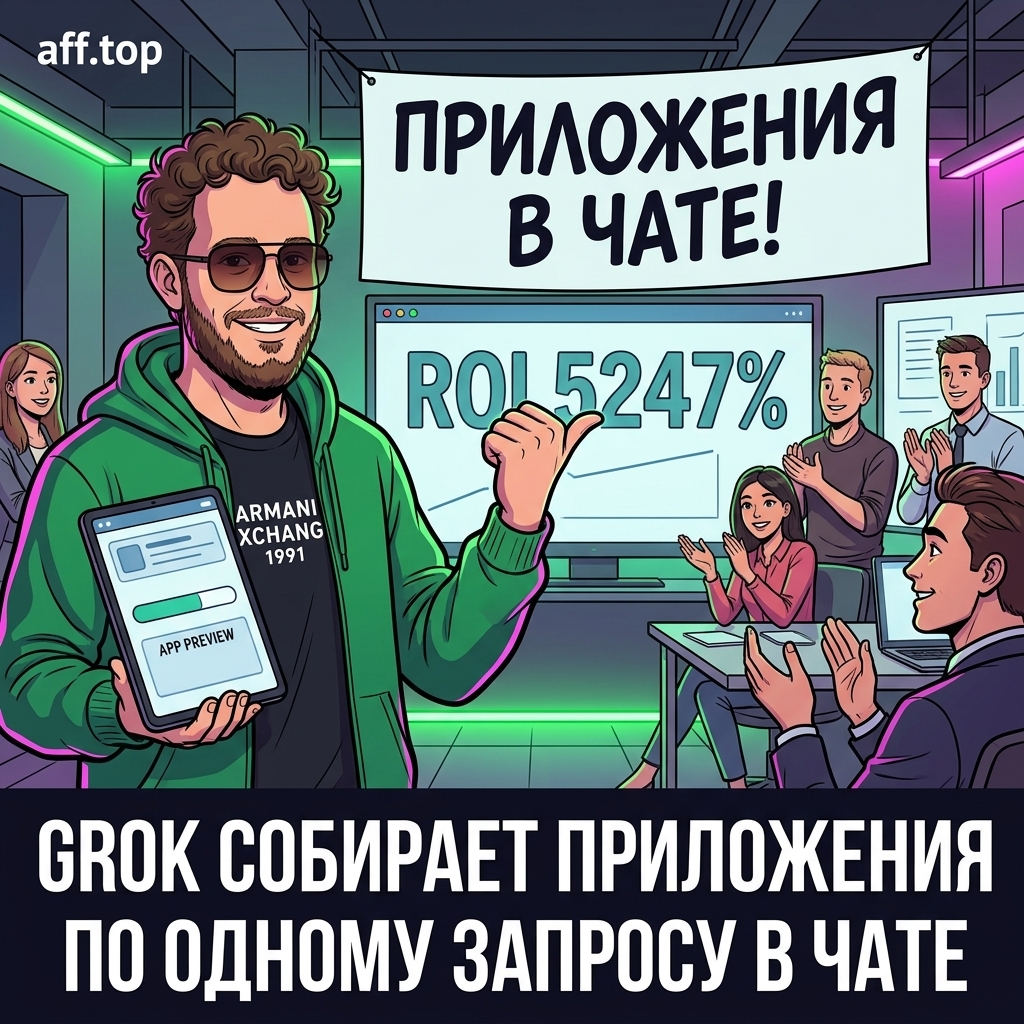 Grok может делать приложения прямо в чате