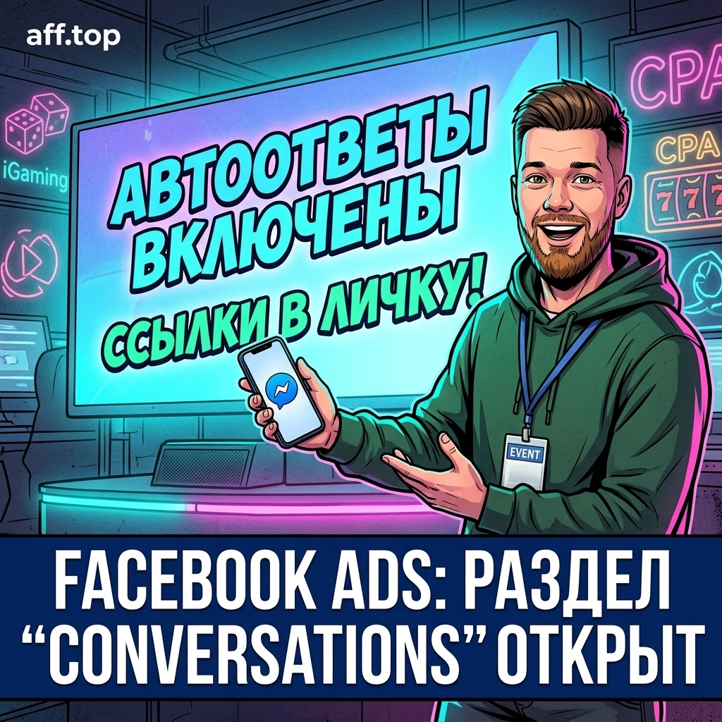 В Facebook Ads появился раздел «Conversations»