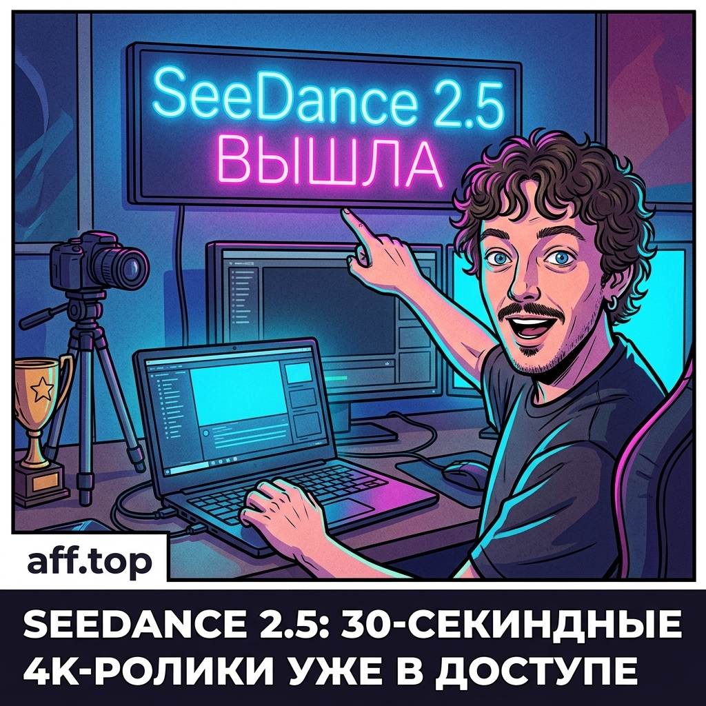 SeeDance 2.5 вышла в публичный доступ