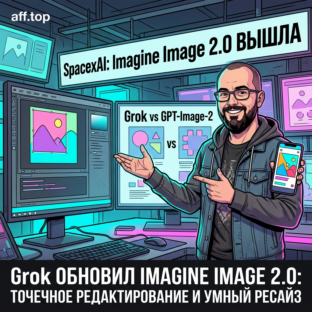 SpacexAI выпустила Imagine Image 2.0