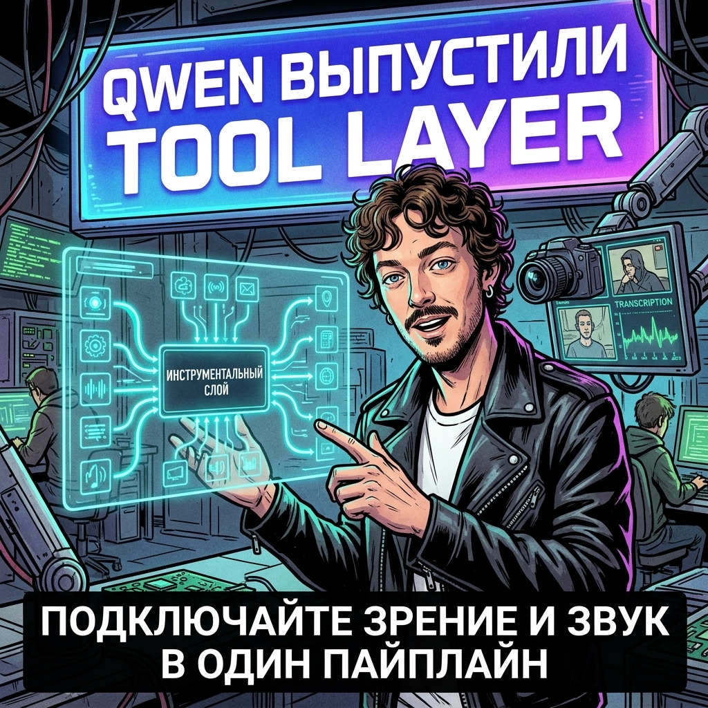 Qwen выпустили tool layer