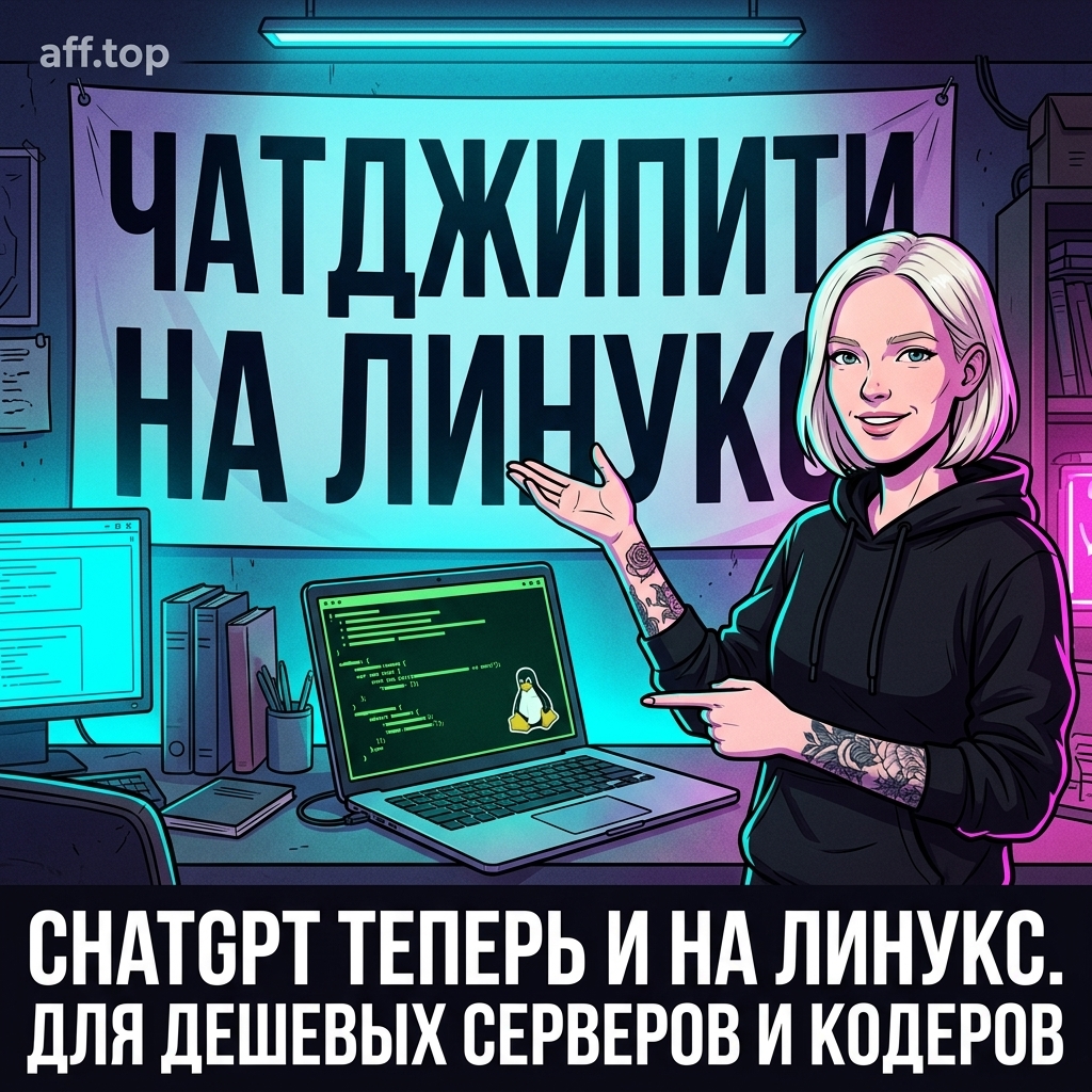 Вышло десктопное приложение ChatGPT для Linux