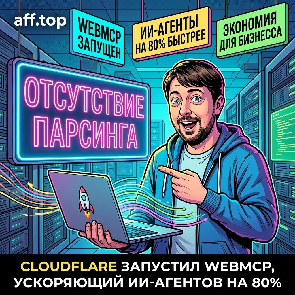 Cloudflare запустил протокол WebMCP, ускоряющий ИИ-агентов