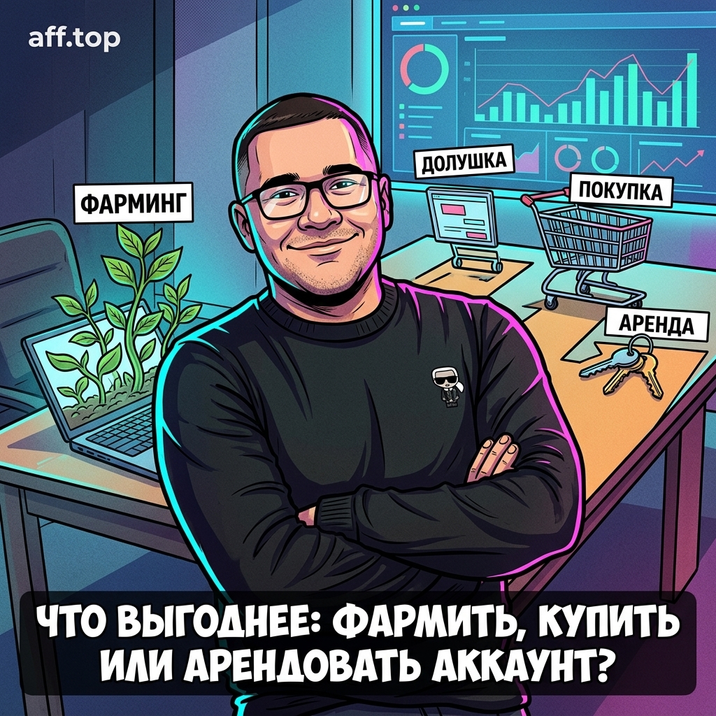 Фармить, купить или арендовать аккаунт?